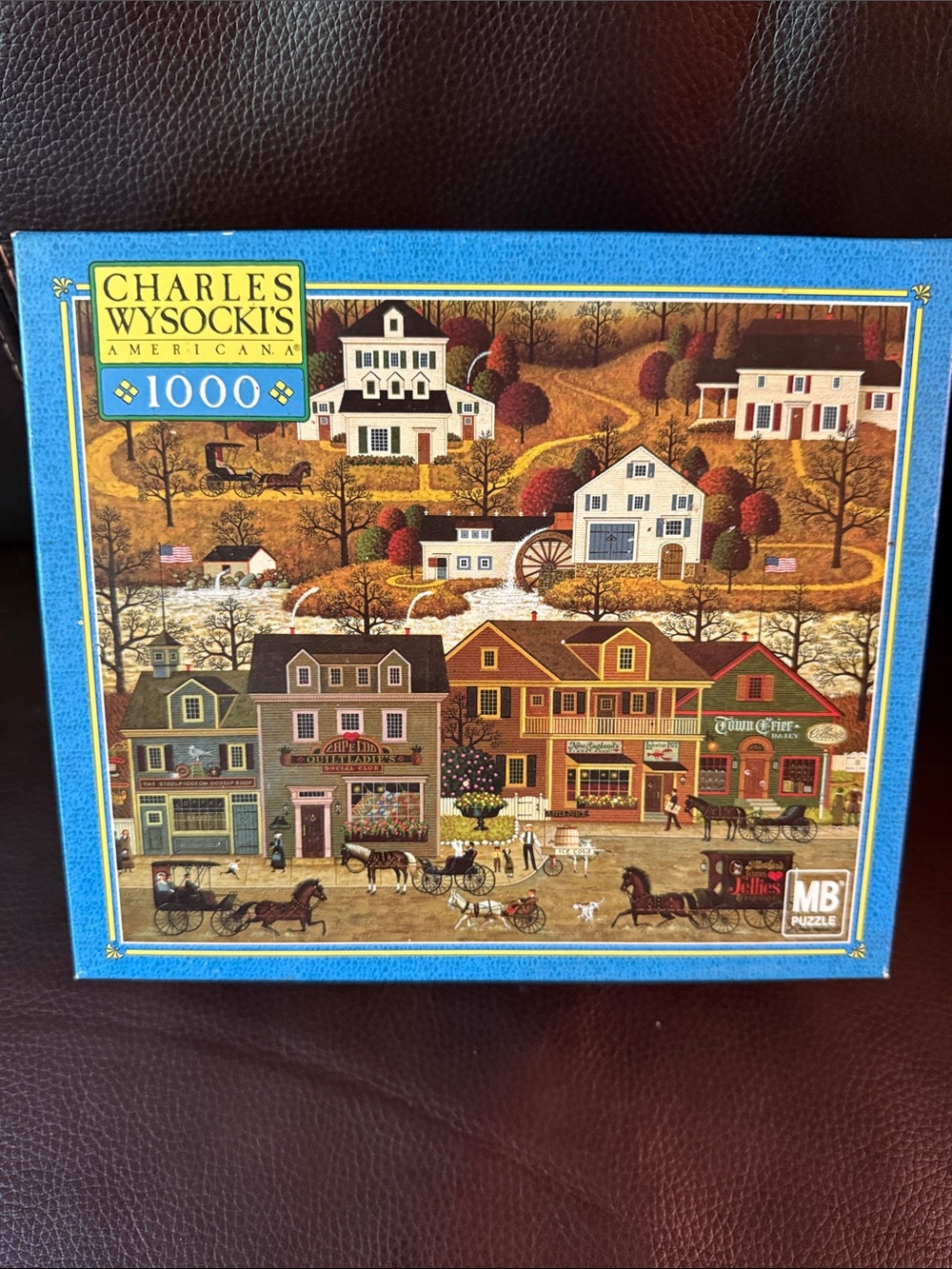 Charles Wysocki Hawk River Hallow  1000-Piece Puzzle. New never opened.  2002.